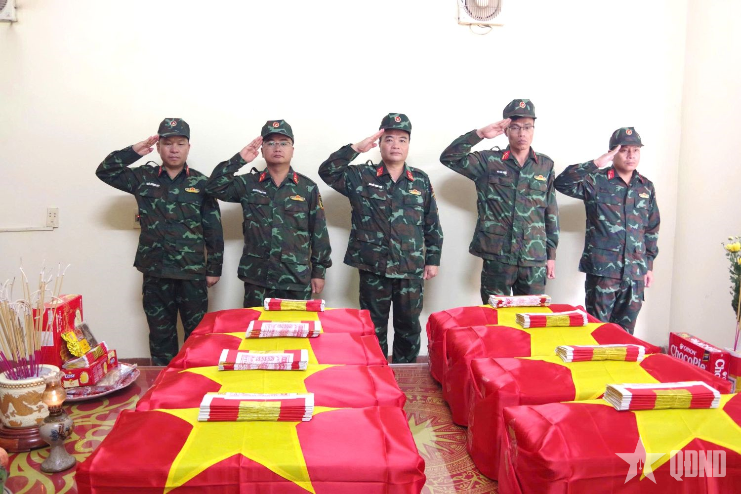 Tuyên Quang: Quy tập 8 hài cốt liệt sĩ tại xã Minh Tân và xã Thanh Thủy